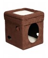 Домик лежанка для кошки MIDWEST CURRIOUS CAT CUBE 38,4Х38,4Х42H СМ