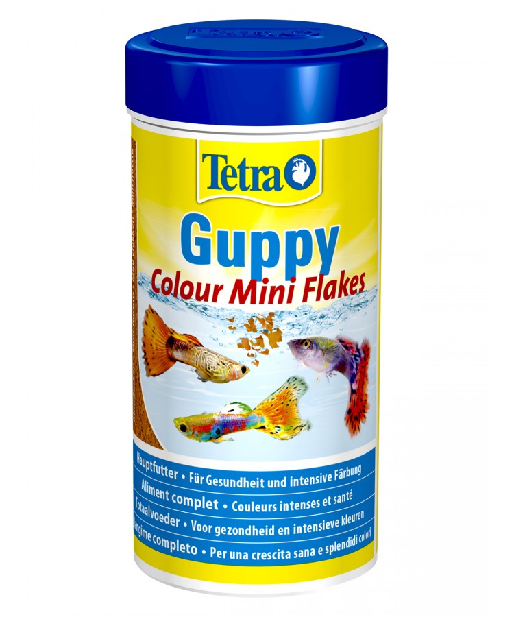 TetraGuppy Colour корм для гуппи для улучшения окраса 250 мл