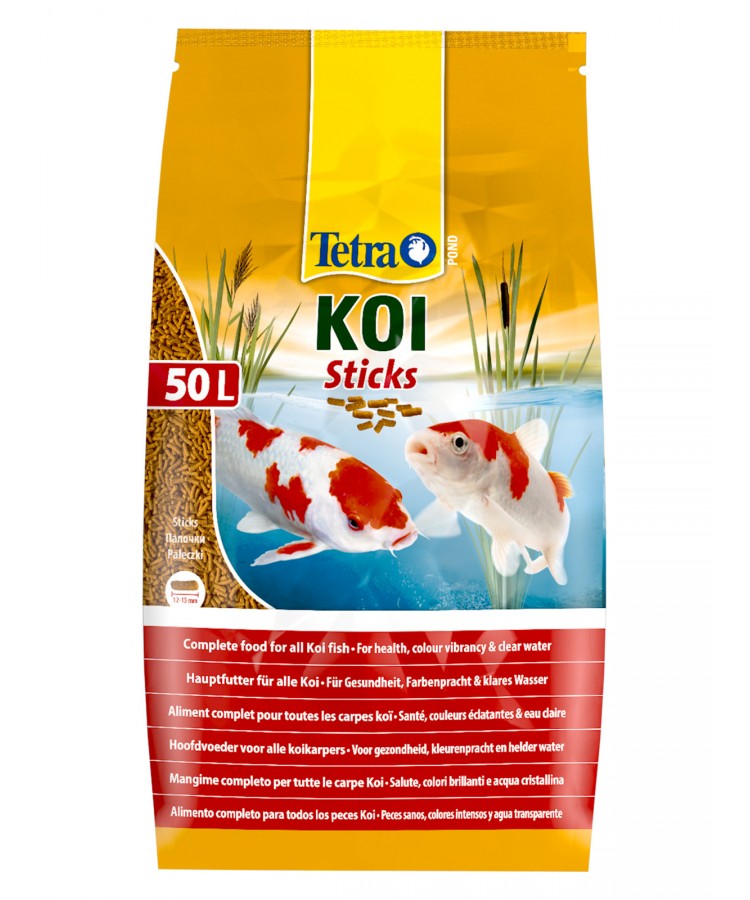 Tetra Koi Sticks основной корм для кои палочки 50 л