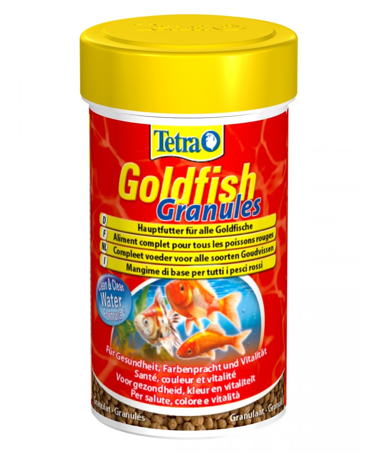 TetraGoldfish Granules корм в гранулах для золотых рыб 100 мл