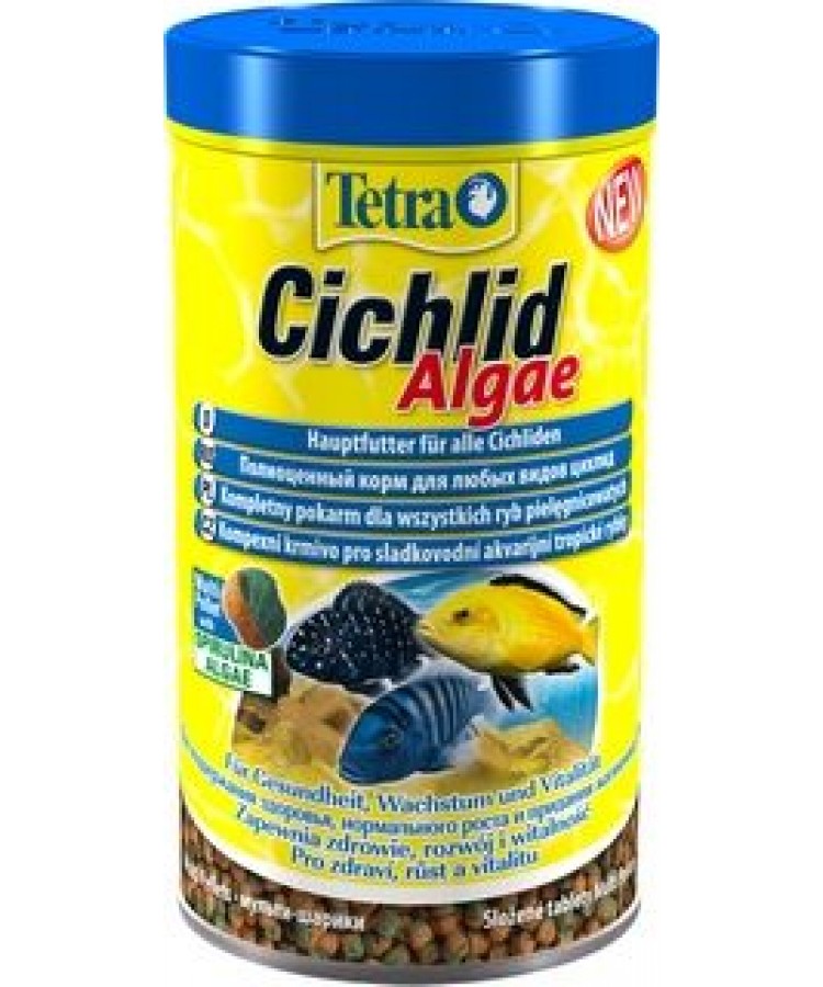 Корм для цихлид Tetra (Тетра) Cichlid Algae 500 мл