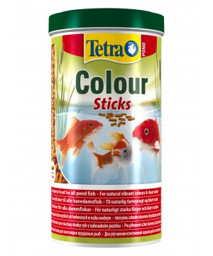 Tetra Pond Color Sticks корм для прудовых рыб палочки для окраски 1 л