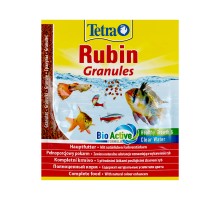 TetraRubin Granules корм в гранулах для улучшения окраса всех видов рыб 15 г (sachet)