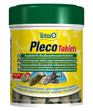 TetraPlecoTablets корм со спирулиной для сомов и донных рыб 275 таб.