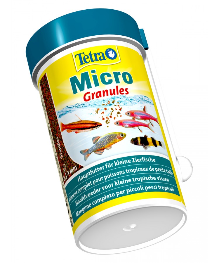 Tetra Micro Granules корм для мелких видов рыб 100 мл