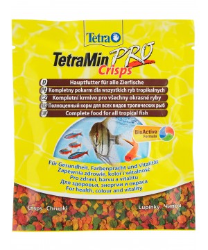 TetraMin Crisps корм-чипсы для всех видов рыб 12 г (sachet)