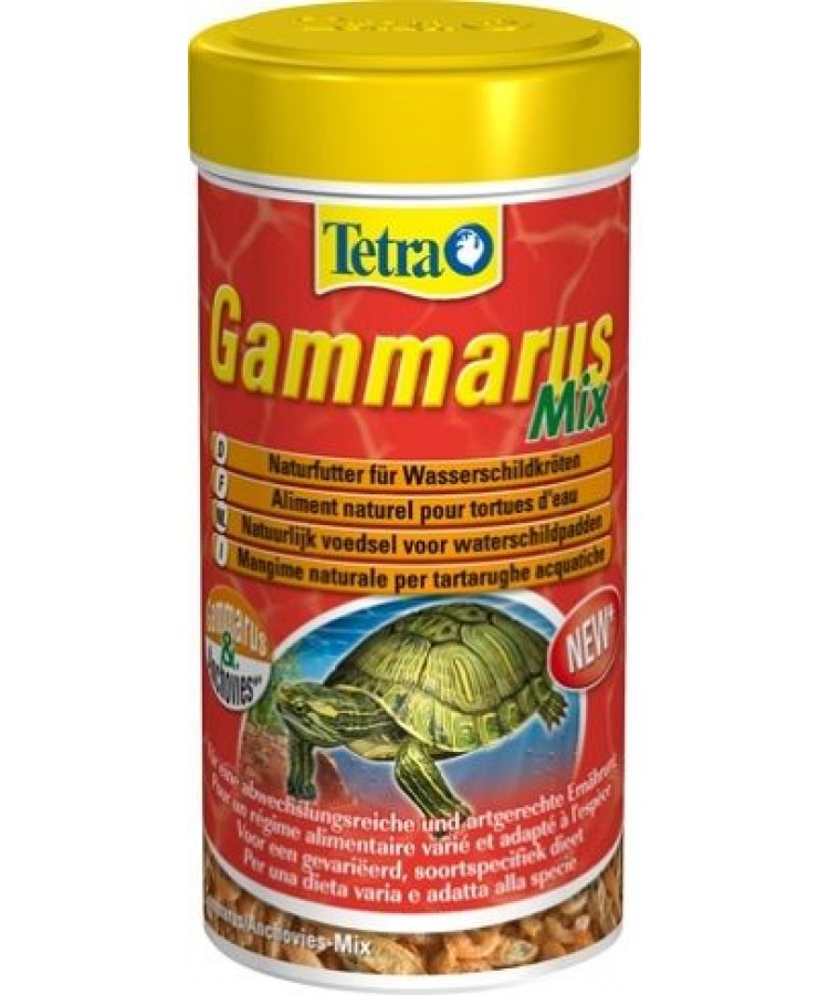 Корм для водных черепах Tetra GammarusMix (гаммарус+анчоусы) 1 л