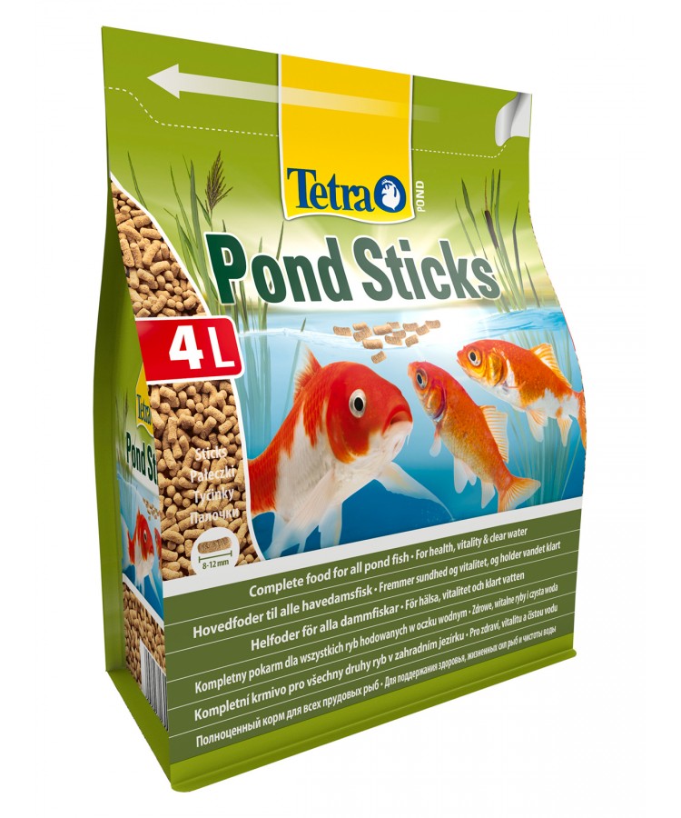 Tetra Pond Sticks корм для прудовых рыб в палочках 4 л