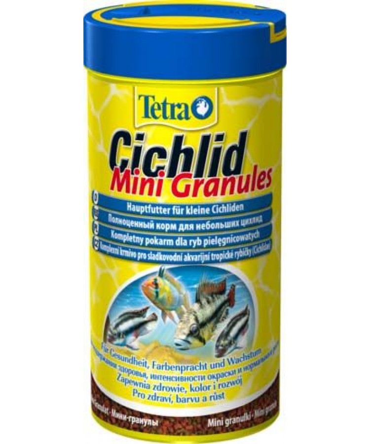 Корм для цихлид Tetra (Тетра) Cichlid Mini Granules в гранулах 250 мл