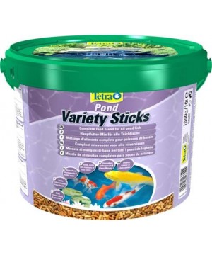 Корм для прудовых рыб Tetra Pond Variety Sticks (3 вида палочек) 10 л