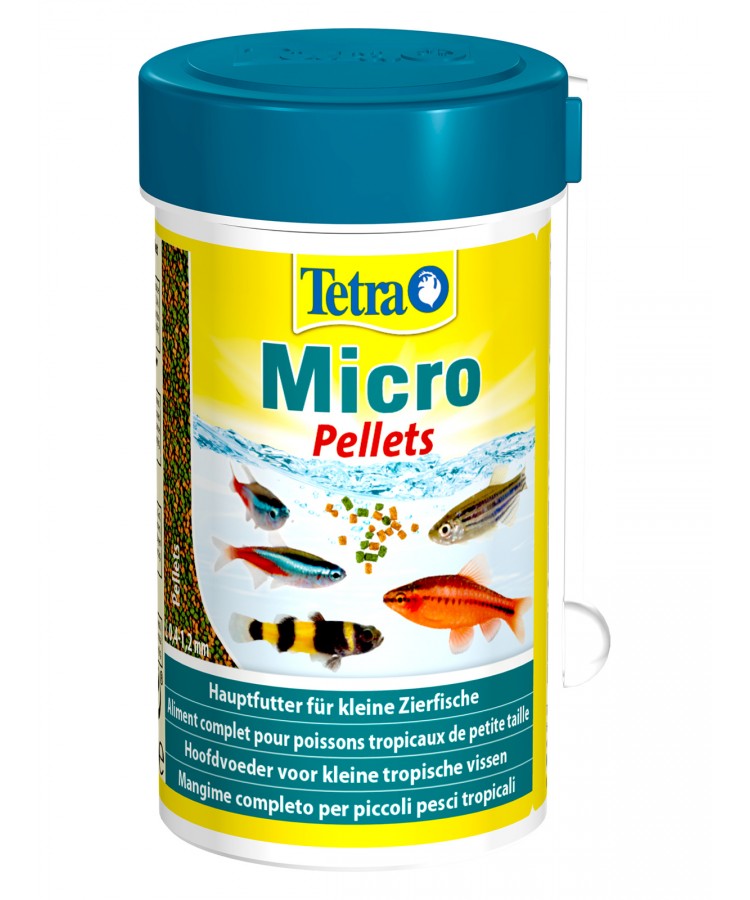 Tetra Micro Pellets корм для мелких видов рыб 100 мл