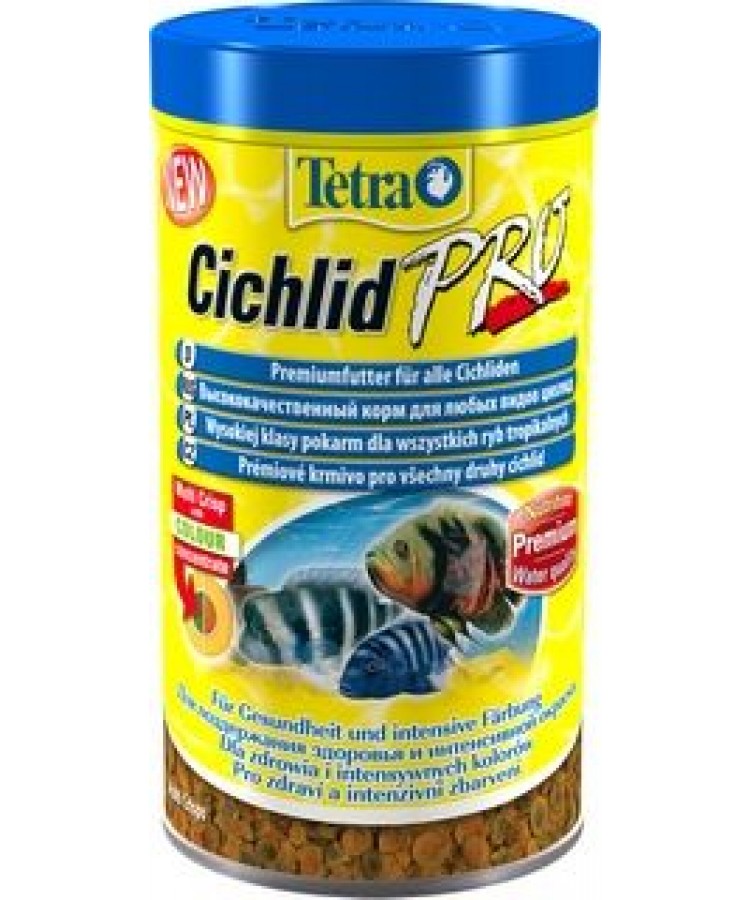 Корм для цихлид Tetra (Тетра) Cichlid Pro в чипсах 500 мл