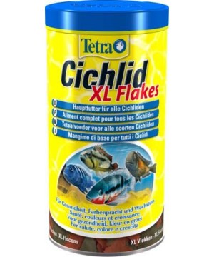 Корм для цихлид Tetra (Тетра) Cichlid XL , крупные хлопья 1 л