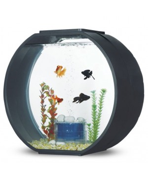 Аквариум АА-Aquarium Deco O Max, 54л, черный, 560*280*325мм