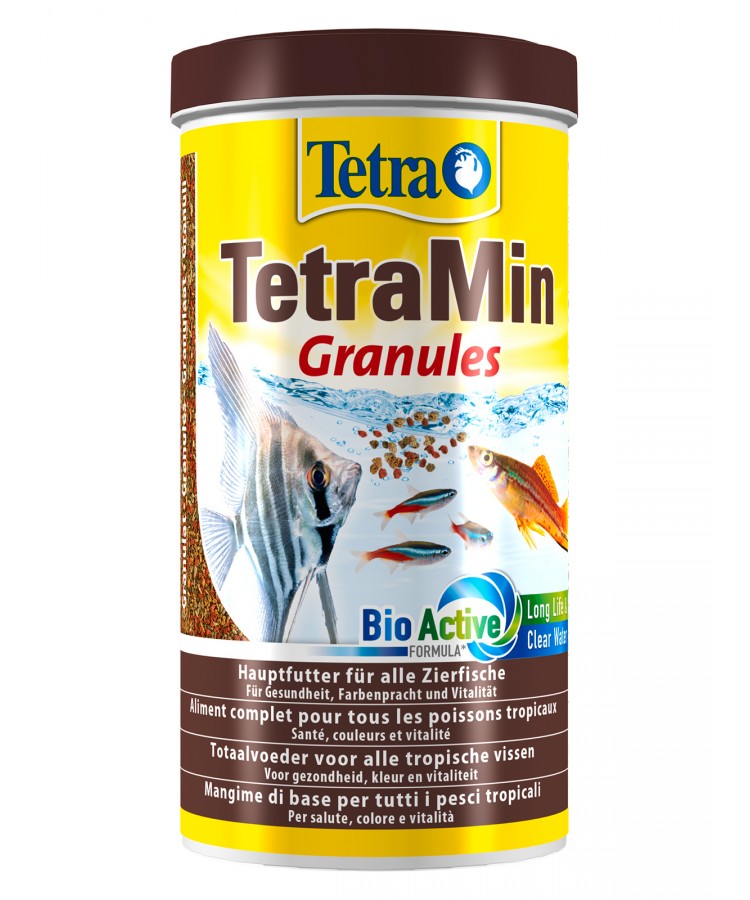 TetraMin Granules корм для всех видов рыб в гранулах 1 л