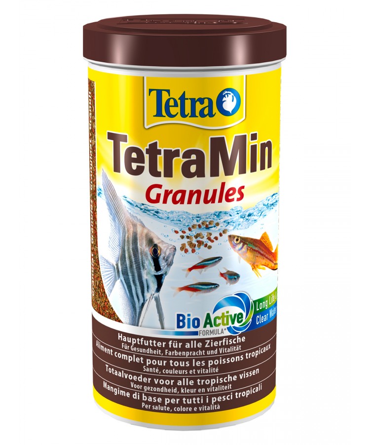 TetraMin Granules корм для всех видов рыб в гранулах 1 л