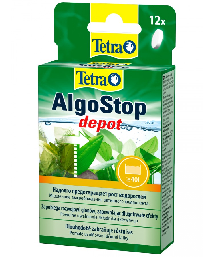 Tetra AlgoStop Depot средство против водорослей длительного действия 12 таб. ( замена 157743)