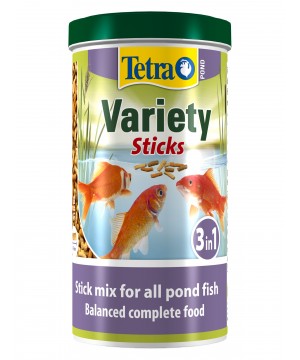 Tetra Pond Variety Sticks корм для прудовых рыб (3 вида палочек) 1 л