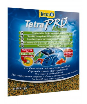 TetraPro Algae Crisps раст.корм для всех видов рыб в чипсах 12 г (sachet)