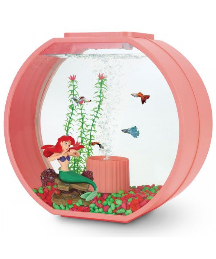 Аквариум АА-Aquarium Disney "Ariel", 20л, коралловый, 395*187*375мм