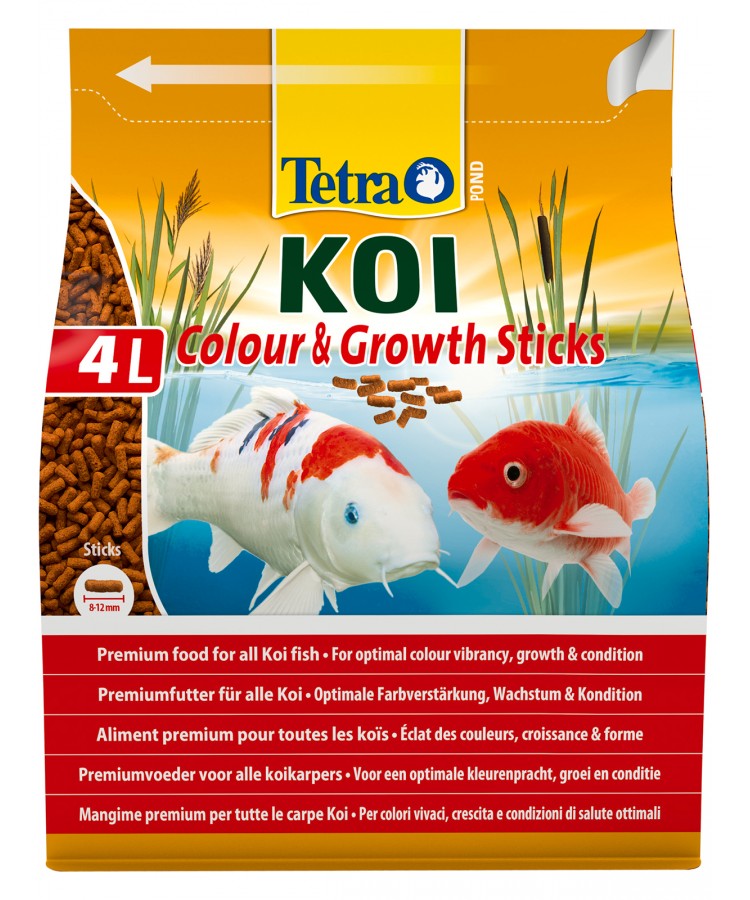 Tetra Koi Sticks Energy энергетический корм для кои в гранулах 4 л