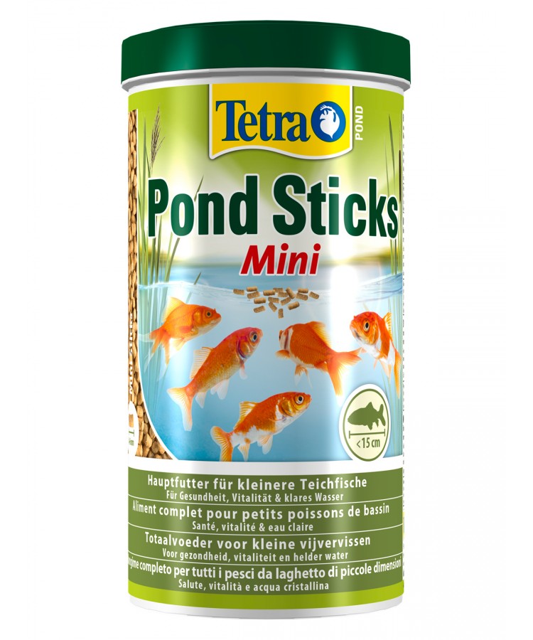 Tetra Pond Sticks Mini корм для мелких прудовых рыб мини-палочки 1 л