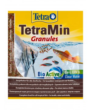 TetraMin Granules корм для всех видов рыб в гранулах 15 г (sachet)