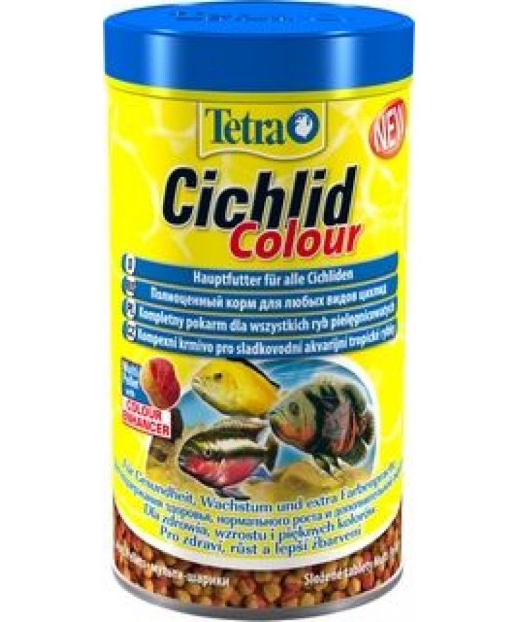 Корм для цихлид Tetra (Тетра) Cichlid Colour 500 мл