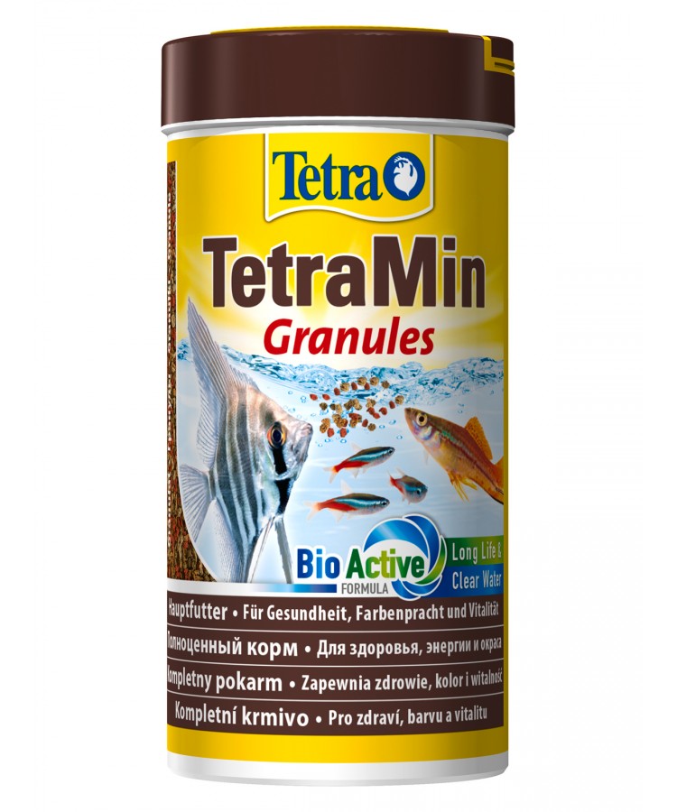 TetraMin Granules корм для всех видов рыб в гранулах 250 мл