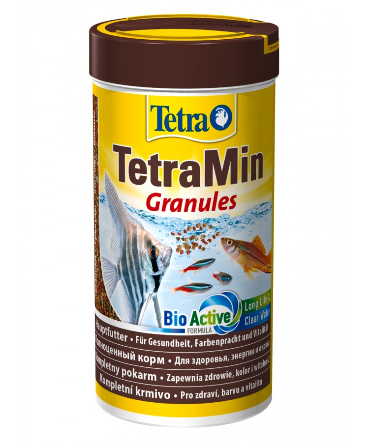 TetraMin Granules корм для всех видов рыб в гранулах 250 мл