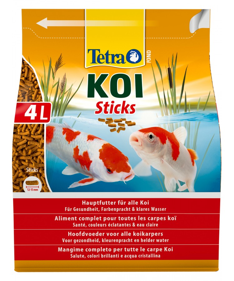 Tetra Koi Sticks основной корм для кои палочки 4 л