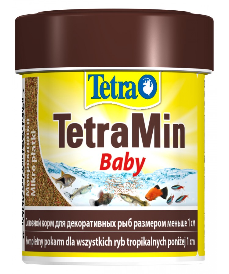 TetraMin Baby корм для мальков до 1 см мелкая крупа 66 мл