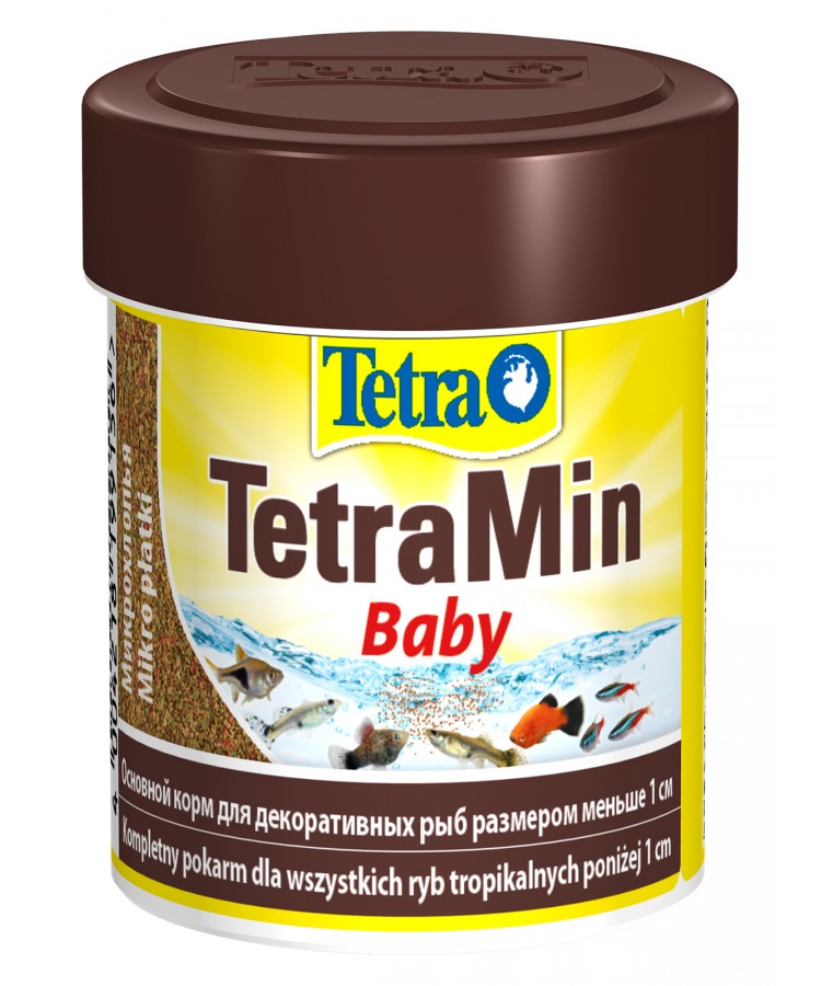 TetraMin Baby корм для мальков до 1 см мелкая крупа 66 мл