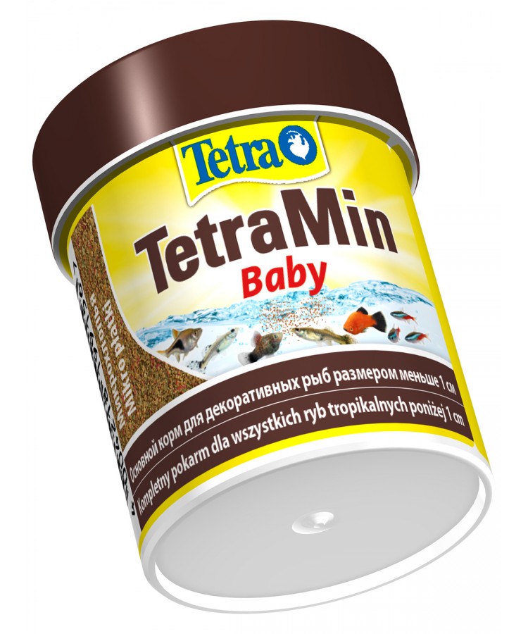 TetraMin Baby корм для мальков до 1 см мелкая крупа 66 мл