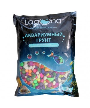 Грунт для аквариума Laguna 20612E "Карамель", 2кг, 8-12мм