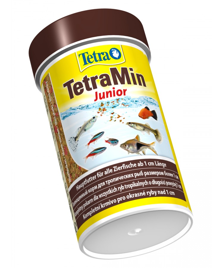 TetraMin Junior корм в хлопьях для молоди рыб 100 мл