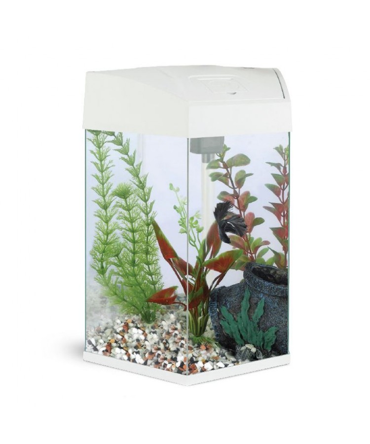 Аквариум AA-Aquariums Hexagon 22л, белый, 330*300*433мм