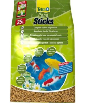 Корм для прудовых рыб Tetra Pond Sticks в палочках 25 л