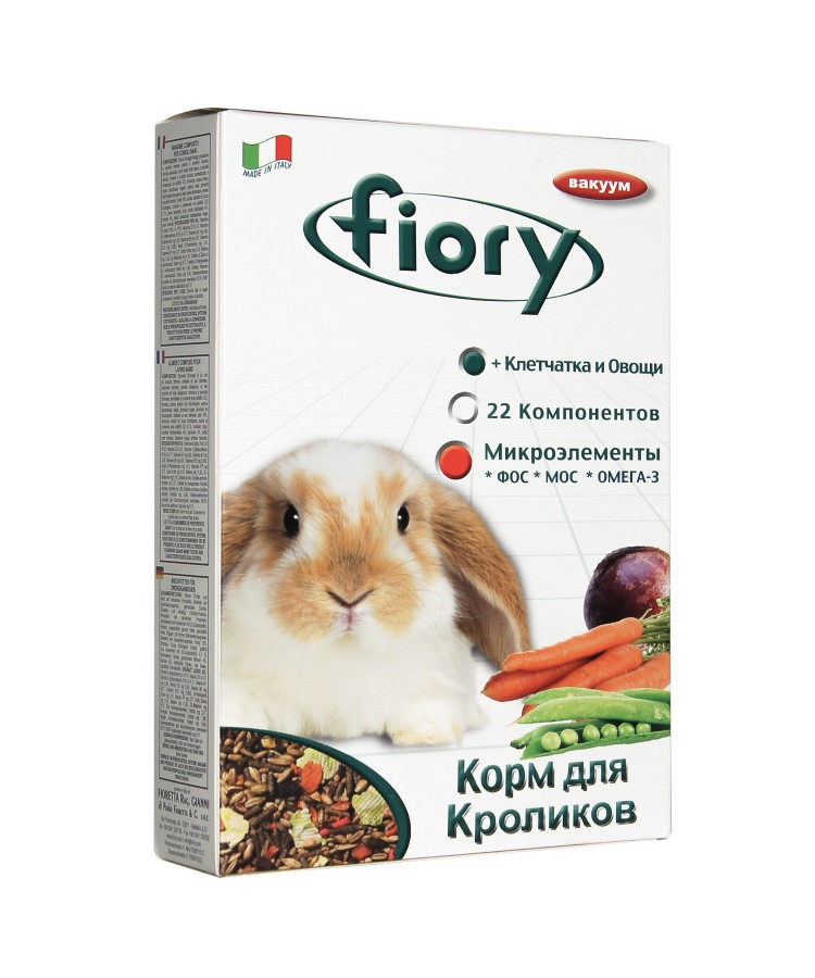 Корм Fiory Karaote для кроликов 850 г