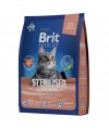 Brit Premium Cat Sterilised Salmon & Chicken с лососем и курицей для стерилизованных кошек 800 гр.