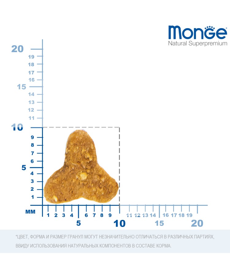 Сухой корм Monge Cat Daily Line Senior корм для пожилых кошек, из курицы 1,5 кг