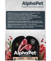 AlphaPet Superpremium (АльфаПет) 0,08кг ягненок и брусника мясные кусочки в соусе для кошек c чувствительным пищеварением