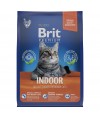 Brit Premium Cat Indoor с курицей для кошек домашнего содержания 800 гр.