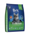 Brit Premium Cat Sterilised Chicken с курицей для стерилизованных кошек 400 гр.