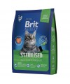 Brit Premium Cat Sterilised Chicken с курицей для стерилизованных кошек 400 гр.