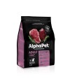 AlphaPet Superpremium (АльфаПет) 0,4кг с говядиной и печенью сухой для домашних кошек