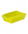 Moderna туалет-лоток Arist-o-tray M c бортом 43x30x12h см, желтый