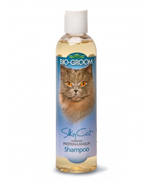 Bio-Groom Silky Cat Shampoo кондиционирующий шампунь для кошек с протеином и ланолином 237 мл