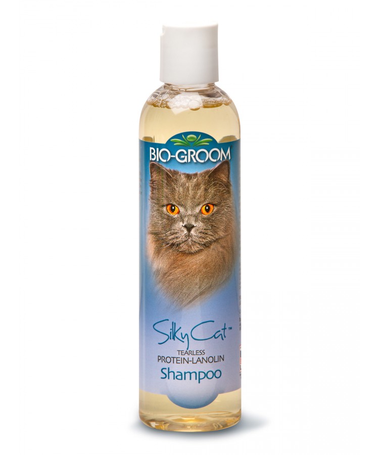 Bio-Groom Silky Cat Shampoo кондиционирующий шампунь для кошек с протеином и ланолином 237 мл