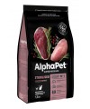 AlphaPet Superpremium (АльфаПет) 1,5кг с уткой и индейкой сухой для стерилизованных кошек